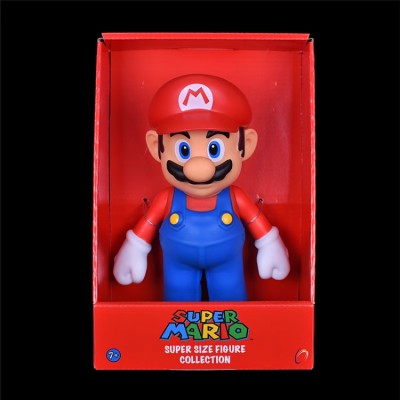 超级玛丽SuperMario马里奥可动手办公仔摆件玩具路易耀西蘑菇人偶