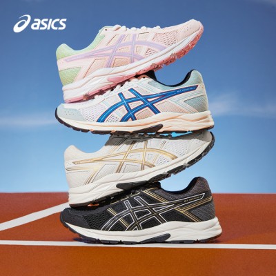 Asics/亚瑟士童鞋2024秋季新款男女儿童透气运动鞋跑步鞋CONTEND