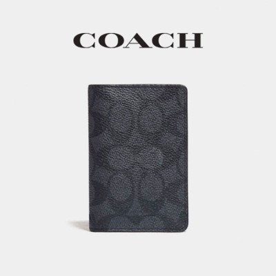 COACH/蔻驰男士经典标志卡袋钱包